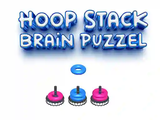 Hoop Stack Brain Puzzle Game