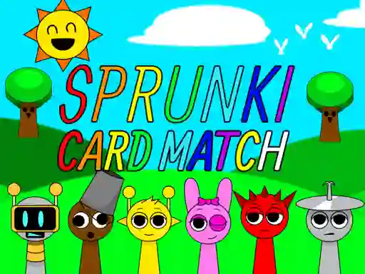 Sprunki Card Match