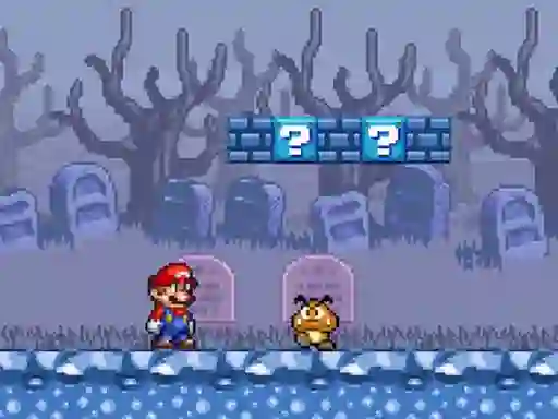 Super Mario Bros Star Scramble 2 Ghost island