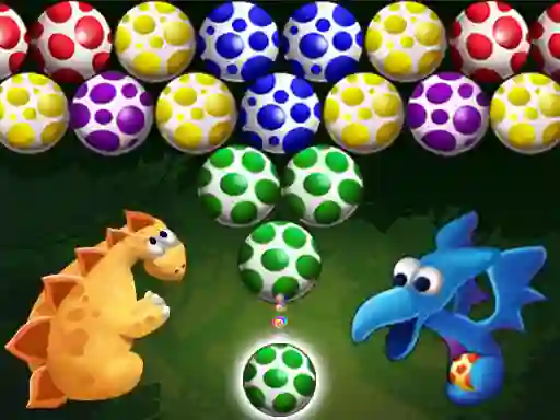 Dino Eggs Bubble Shooter