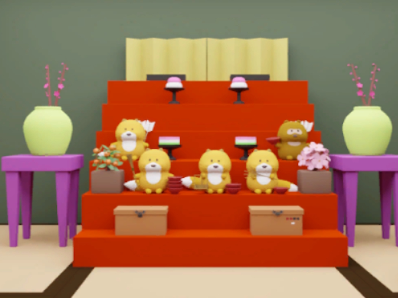 Hinamatsuri ਬਚਣ ਦੀ ਖੇਡ