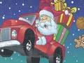 Merry ਕ੍ਰਿਸਮਸ ਟਰੱਕ 