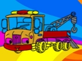 ਟੋ ਟਰੱਕਾਂ ਦੀ ਰੰਗਦਾਰ ਕਿਤਾਬ 