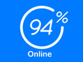 94% ਔਨਲਾਈਨ 