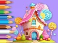 ਰੰਗਦਾਰ ਕਿਤਾਬ: Lollipop House 