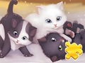 Jigsaw Puzzle: ਬਿੱਲੀਆਂ ਖੇਡਣਾ 