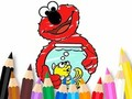 ਰੰਗਦਾਰ ਕਿਤਾਬ: ਏਲਮੋ ਨਵਾਂ ਦੋਸਤ 