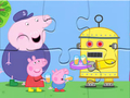 Jigsaw Puzzle: Peppa ਰੋਬੋਟ 