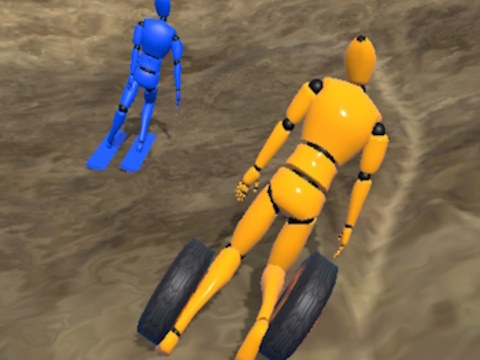 ਰੈਗਡੋਲ ਰੇਸਿੰਗ: ਐਕਸਟ੍ਰੀਮ ਡਾਊਨਹਿਲ 