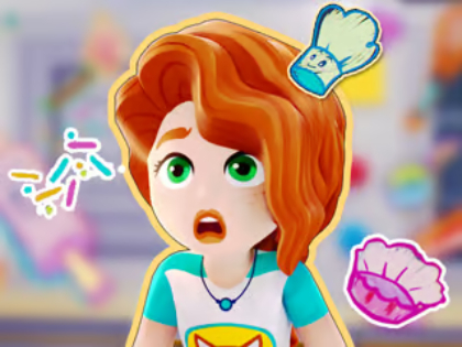 Jigsaw Puzzle: LEGO Friends Kitchen Пазл: Лего кухня с друзьями 