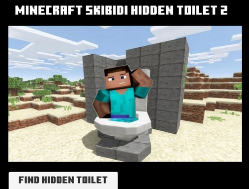 ਮਿਨੀਕਰਾਫਟ ਸਕਿਬਿਮੀ ਲੁਕਿਆ ਟਾਇਲਟ 2 