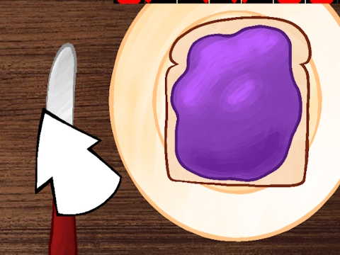 ਮੂੰਗਫਲੀ ਮੱਖਣ ਅਤੇ ਜੈਲੀ ਖਾਓ 