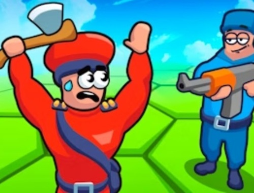 ਟਾਈਲ ਹੇਕਸ ਵਰਲਡ ਰੈਡ ਬਨਾਮ ਨੀਲੀ 