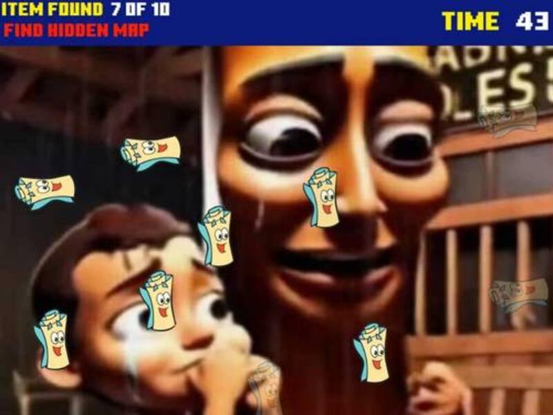 ਤੁੰਗ ਤੁੰਗ ਸਾਹੂਰ: ਲੁਕਿਆ ਹੋਇਆ ਨਕਸ਼ਾ ਲੱਭੋ